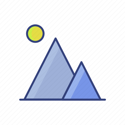 Camping, landscape, mountain icon - Download on Iconfinder