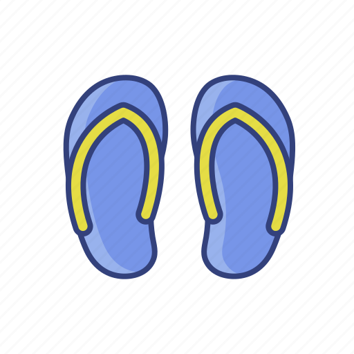 Beach, holiday, sandals, summer icon - Download on Iconfinder