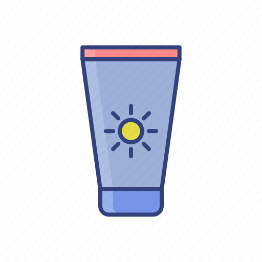 Cream, summer, sun icon - Download on Iconfinder