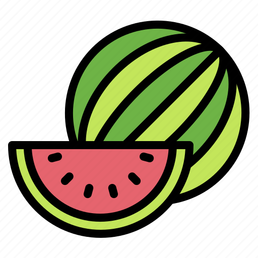 Food, fruit, summer, watermelon icon - Download on Iconfinder