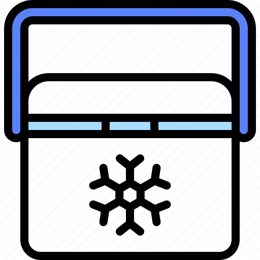 Cooler, ice box, icebox, summer icon - Download on Iconfinder