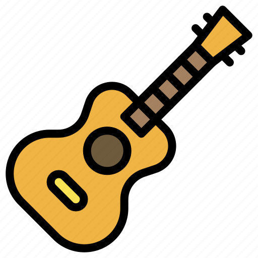 Guitar, instrument, music, summer icon - Download on Iconfinder