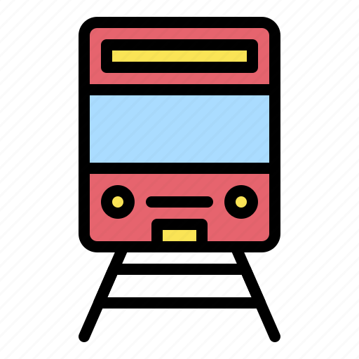 Railway, summer, train, transport, vehicle icon - Download on Iconfinder