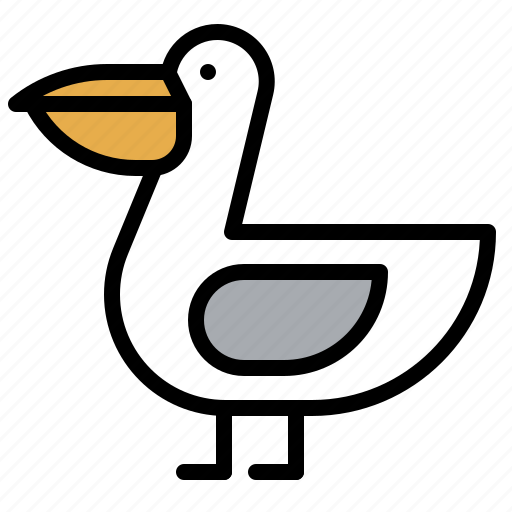 Animal, bird, pelican, summer icon - Download on Iconfinder