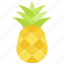 food, fruit, pineapple, summer 
