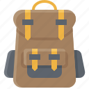 backpack, bag, luggage, summer