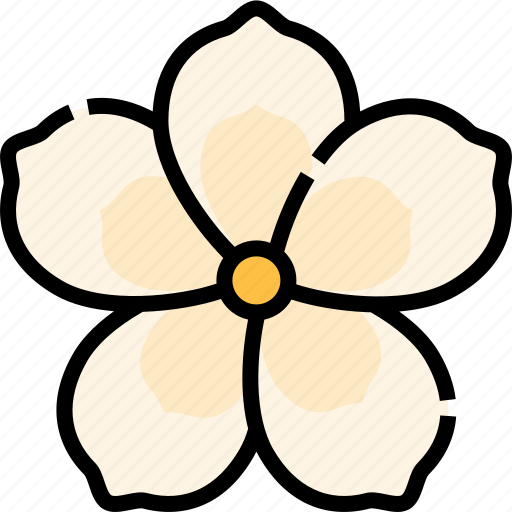 Frangipanier, botanical, blossom, flower, nature icon - Download on Iconfinder