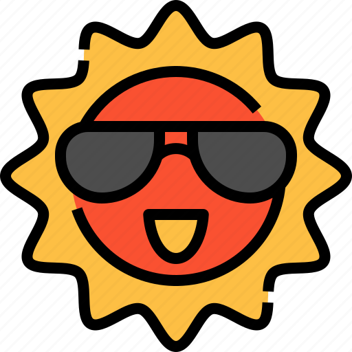 Sun, sunny, weather, sunlight, nature, summer icon - Download on Iconfinder