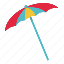 beach, bumbershoot, canopy, sunblind, tilt, umbrella, weather