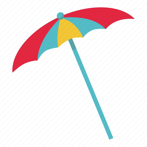 Beach, bumbershoot, canopy, sunblind, tilt, umbrella, weather icon - Download on Iconfinder