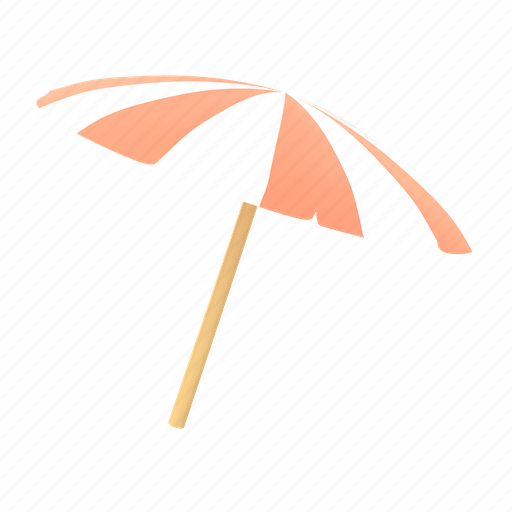 Summer, beach umbrella, beach deck, sunbed, chair umbrella, sand, beach sand 3D illustration - Download on Iconfinder