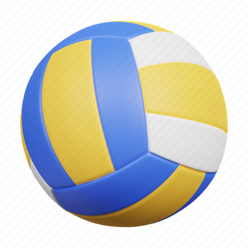 Volleyball, sport, game, ball 3D illustration - Download on Iconfinder