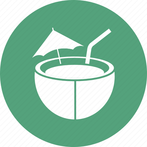 Coconut, food, fruit, water icon - Download on Iconfinder