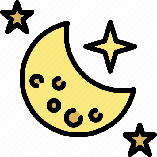 Moon, night, sky, space, time, weather icon - Download on Iconfinder