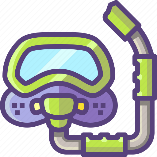 Snorkeling, scuba, diving, swimming, summer, sport icon - Download on Iconfinder