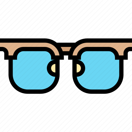 Eyeglasses, browline, lens, frame, design icon - Download on Iconfinder