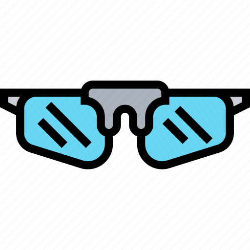 Eyeglasses, semi, rimless, sunglasses, eyewear icon - Download on Iconfinder