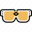 eyeglasses, square, eyesight, lens, optical