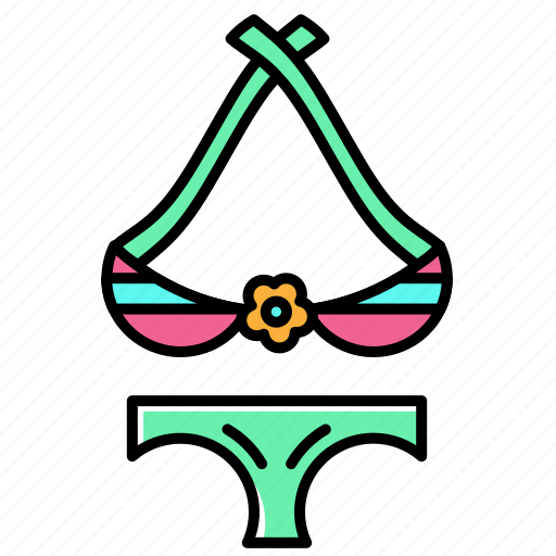 Beach, bikini, holiday, summer, vacation icon - Download on Iconfinder