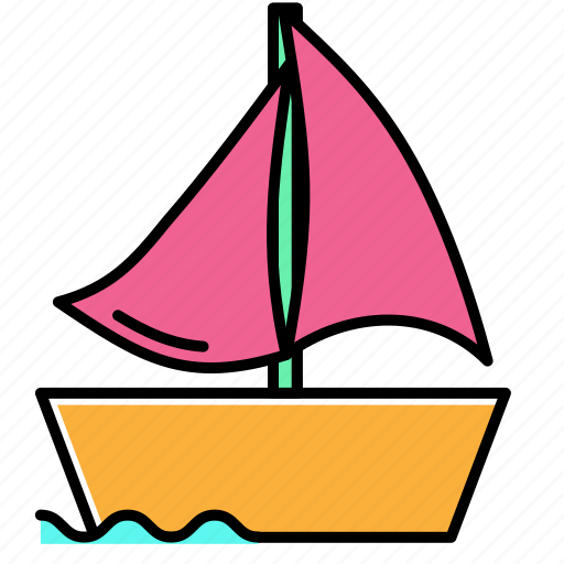 Beach, boat, holiday, summer, vacation icon - Download on Iconfinder