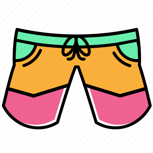 Beach, holiday, shorts, summer, swimming, vacation icon - Download on Iconfinder