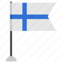 colors, country, finland, flag, national, suomi, material