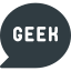 bubble, chat, geek, message 