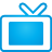 television, basic, blue