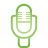 microphone, basic, green