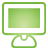 monitor, basic, green