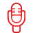 microphone, basic, red