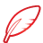 quill, basic, red