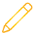 pencil, basic, yellow