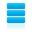 database, blue