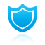 shield, blue