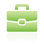 briefcase, green