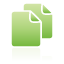 documents, green