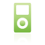 ipod, green