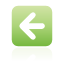 Navigation, left, button, green icon - Free download