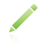 Pencil, green icon - Free download on Iconfinder