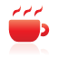 coffee, red