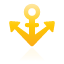anchor, yellow