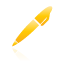 pen, yellow