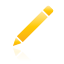 pencil, yellow