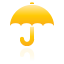 umbrella, yellow