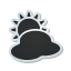cloudy, sticker, weather