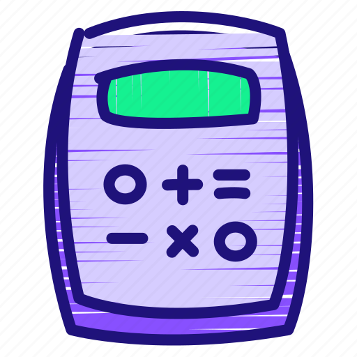 Calculator, kids, draw, calculate, calculation icon - Download on Iconfinder