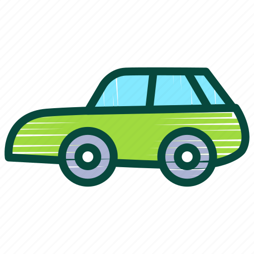 Car, kids, draw, transport, auto, automobile, travel icon - Download on Iconfinder