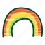 rainbow, kids, draw, pride 