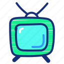tv, kids, draw, television, view, vision